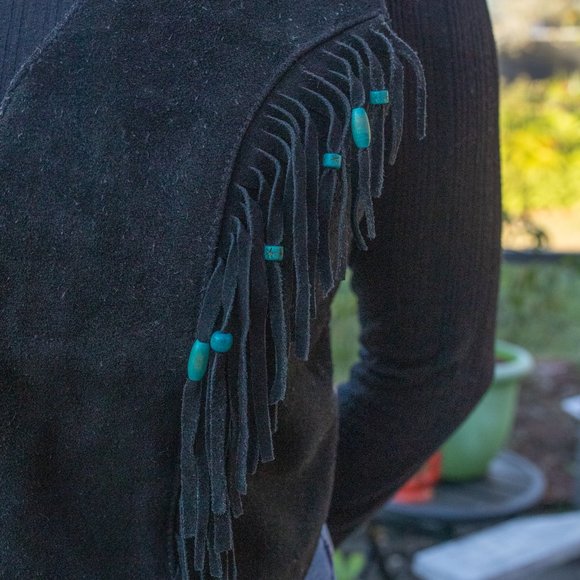 Vintage Katch Me West Genuine Leather Vest - Picture 6 of 7